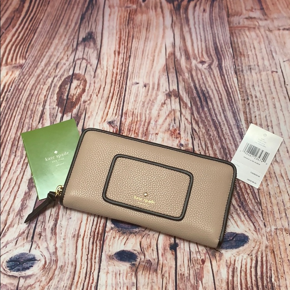 NWT KATE SPADE Neda leather wallet